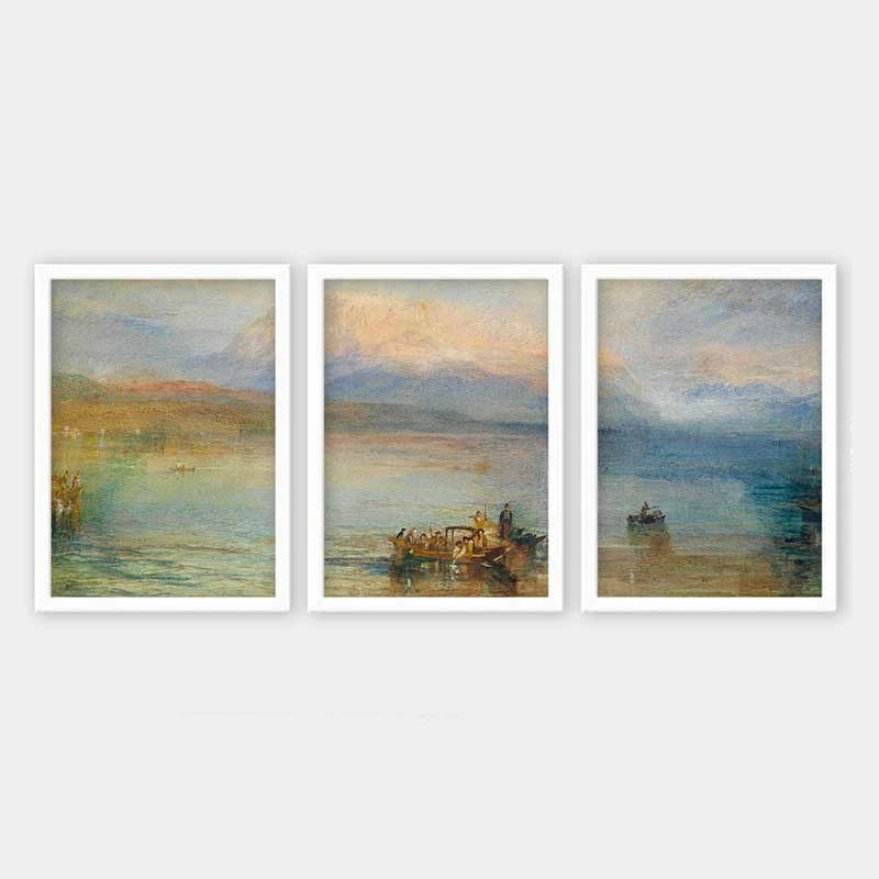 Pikturë dekorative me kornizë (3 pjesë), Wallity, 3BC_UN54424_3545