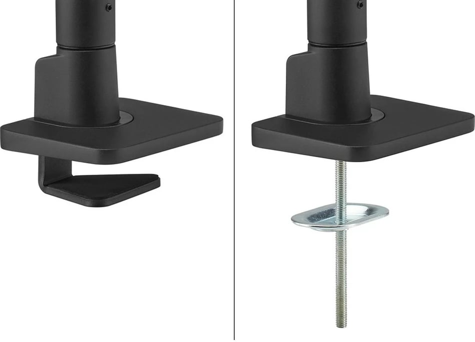 Krah monitori Neomounts DS75S-950BL2, Clamp/Grommet, 8 kg, 17"-32", i zi