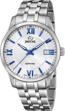 Orë dore JAGUAR J964/1 për meshkuj, argjendtë