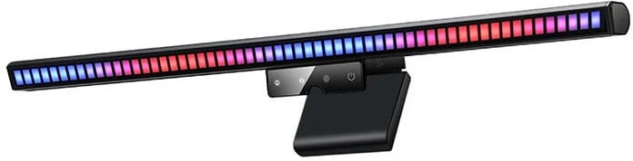 Llambë monitori BlitzWolf BW-NEW CML4 RGB, me kontroll përmes aplikacionit, USB, e zezë