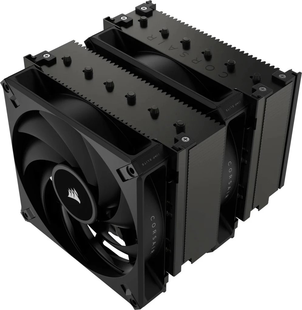 Ftohës ajri Corsair AF ELITE A115, 2x140mm, për CPU, i zi