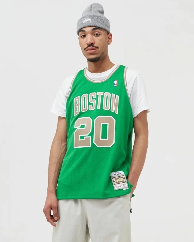 Fanellë për meshkuj Mitchell & Ness NBA Boston Celtics, e gjelbër