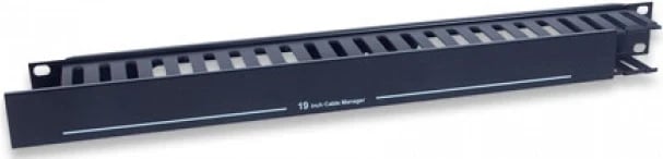 Panel organizues kabllosh Intellinet 711685, 1U, për 19" Rack, i zi