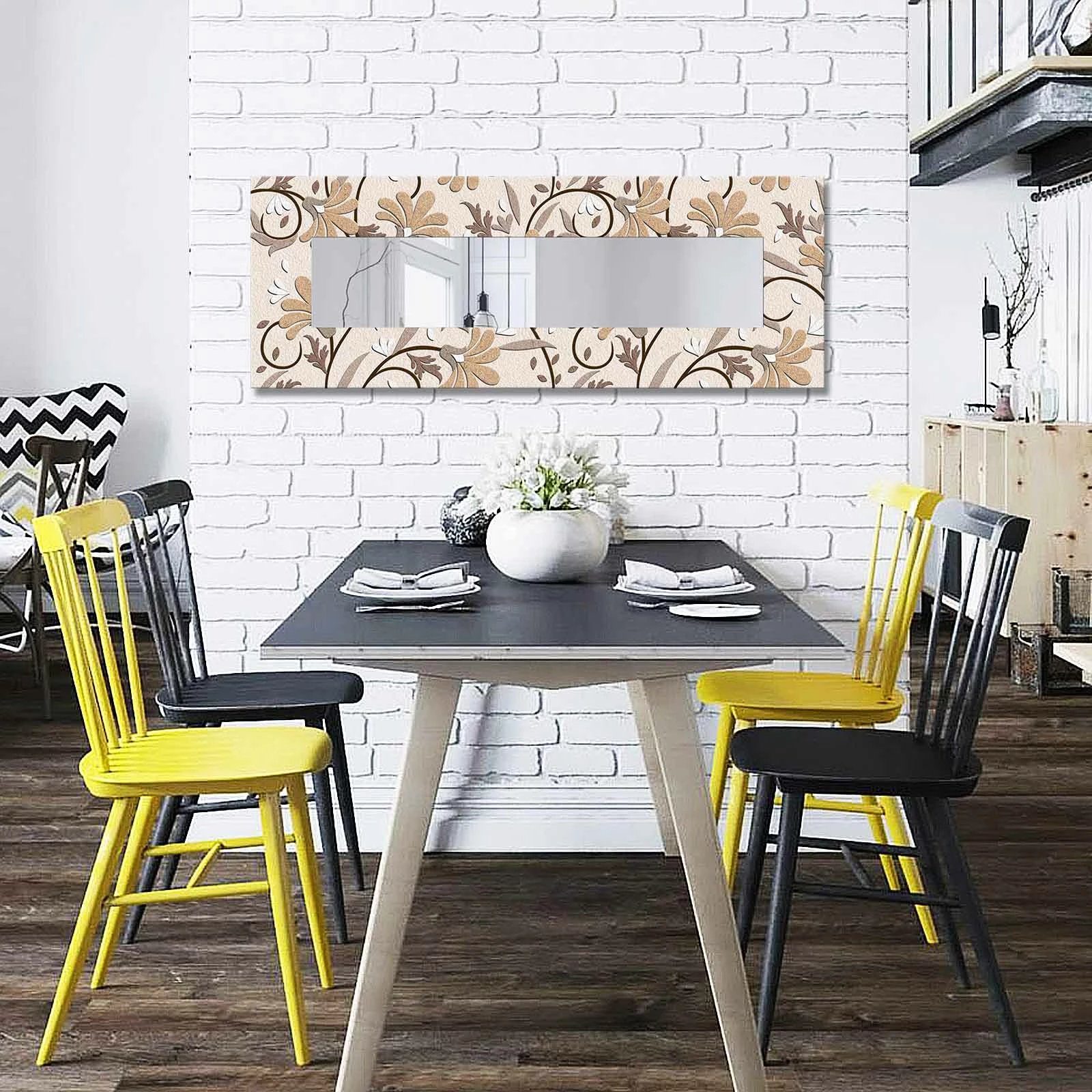 Pasqyrë dekorative Wallity, 40120YMA-31, shumëngjyrëshe, 40x120cm