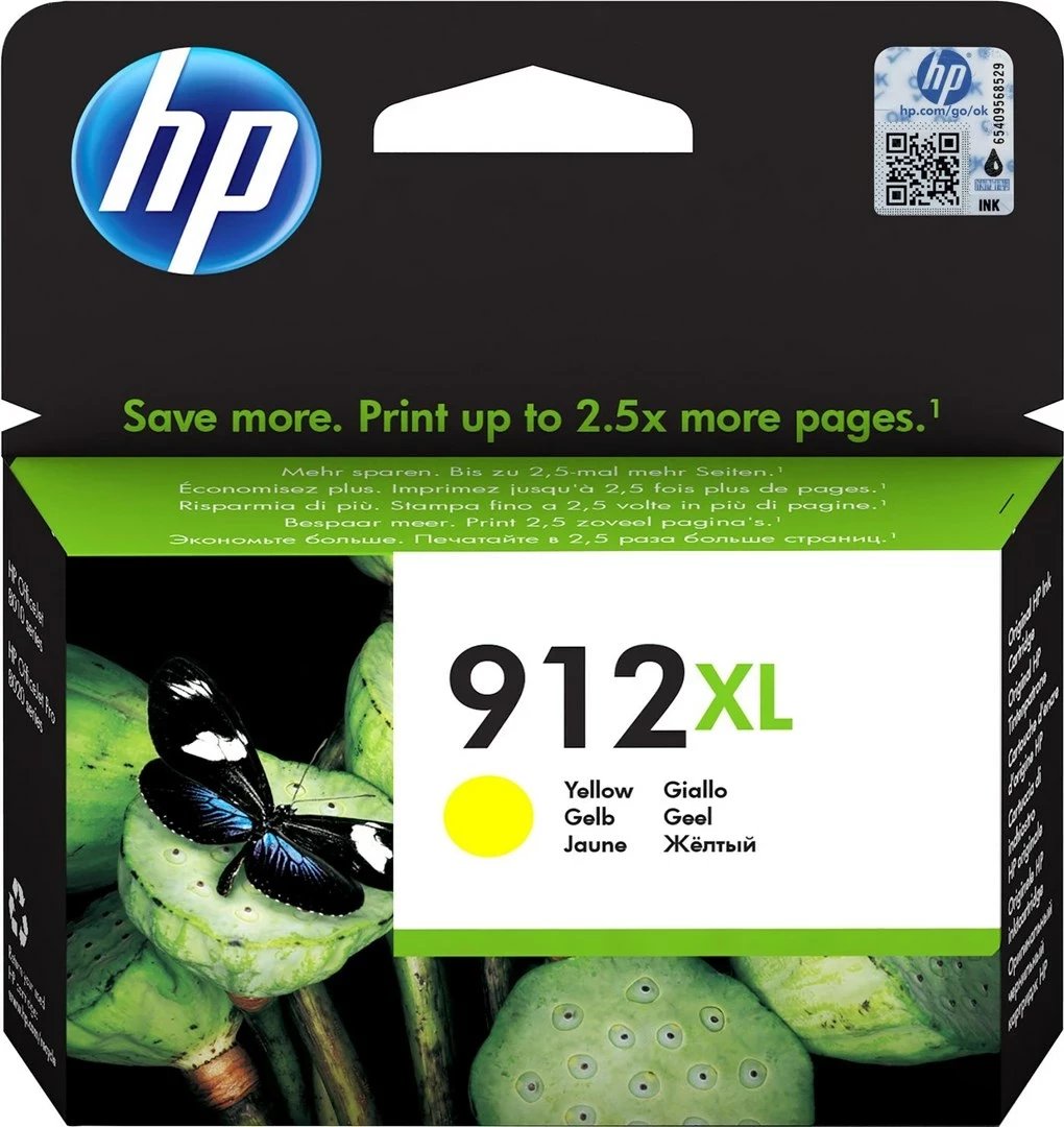 Toner HP 912 Origjinal, Verdhë