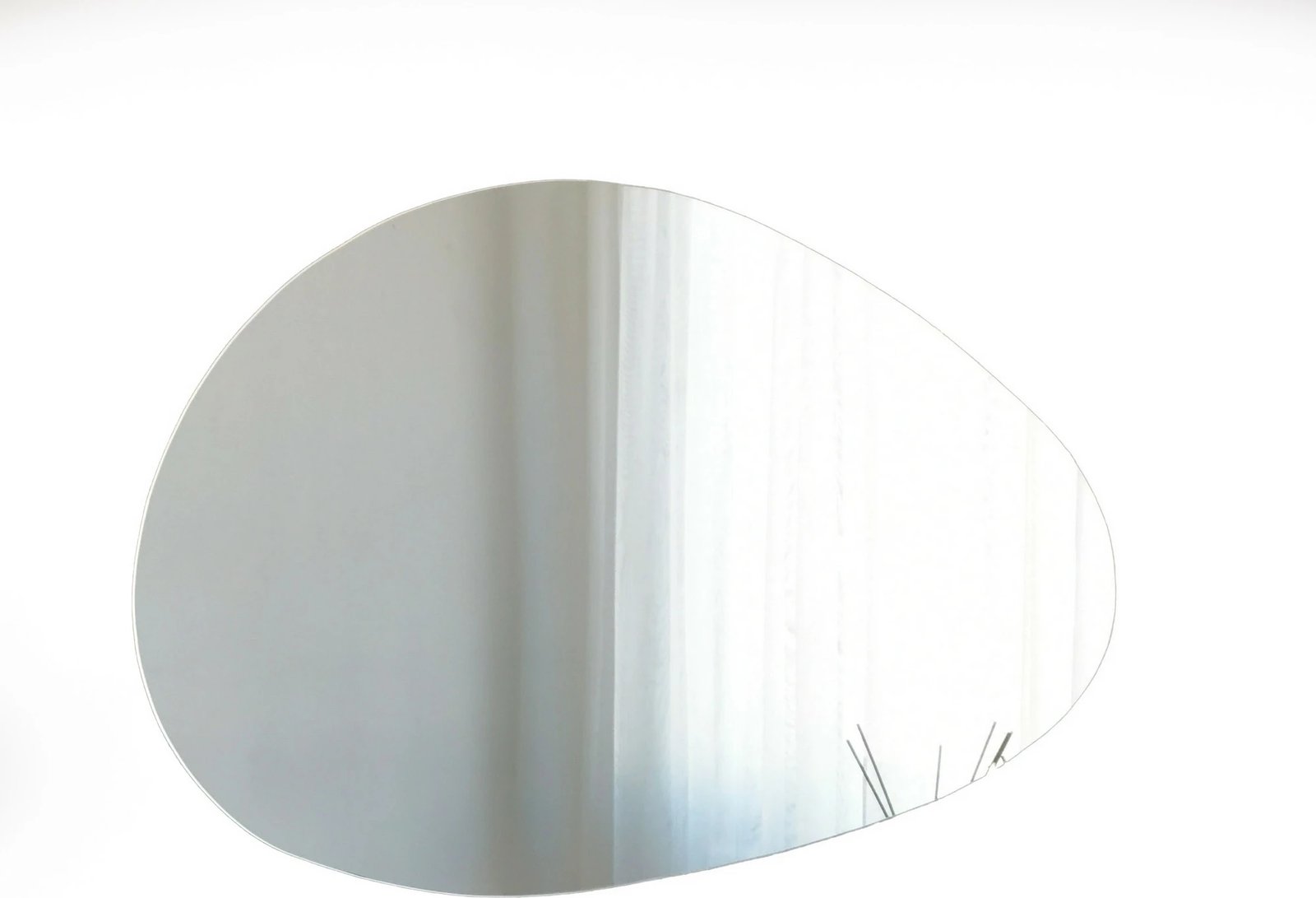 Pasqyrë e bardhë Porto Ayna, 90x60 cm