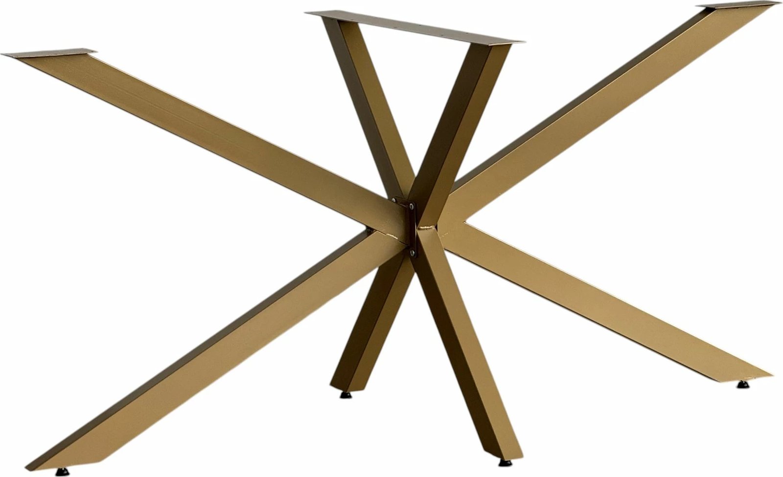 Këmbë metalike për tavolinë, ngjyrë ari, Skye Decor, Ahtapot