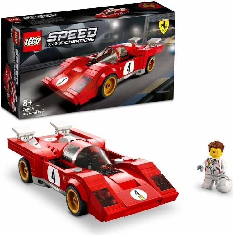Ferrari, LEGO Speed Champions 76906, 512 M