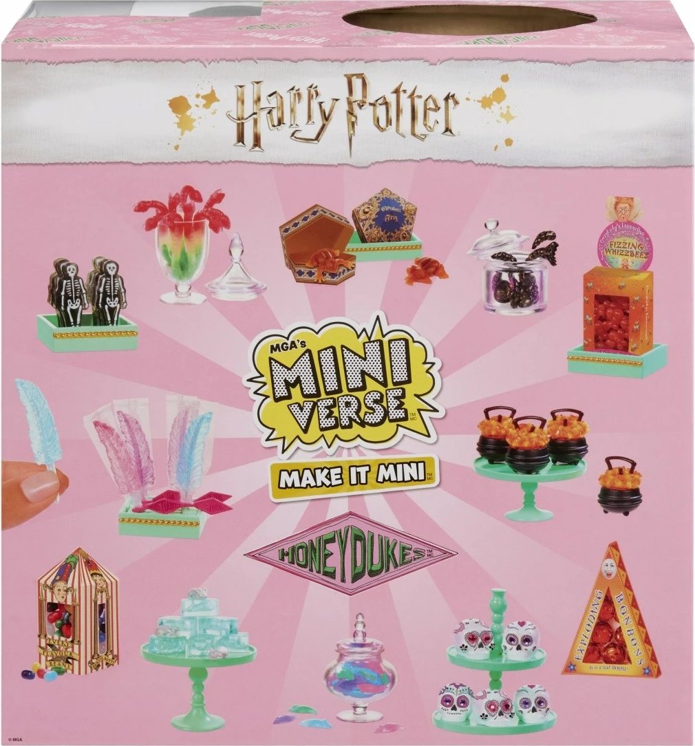 Set figurina Miniverse MGA Harry Potter Honeydukes, 15 pjesë
