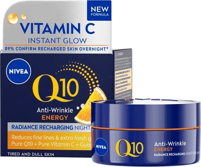 Krem nate për femra Nivea Q10 Energy Regenerating 50ml