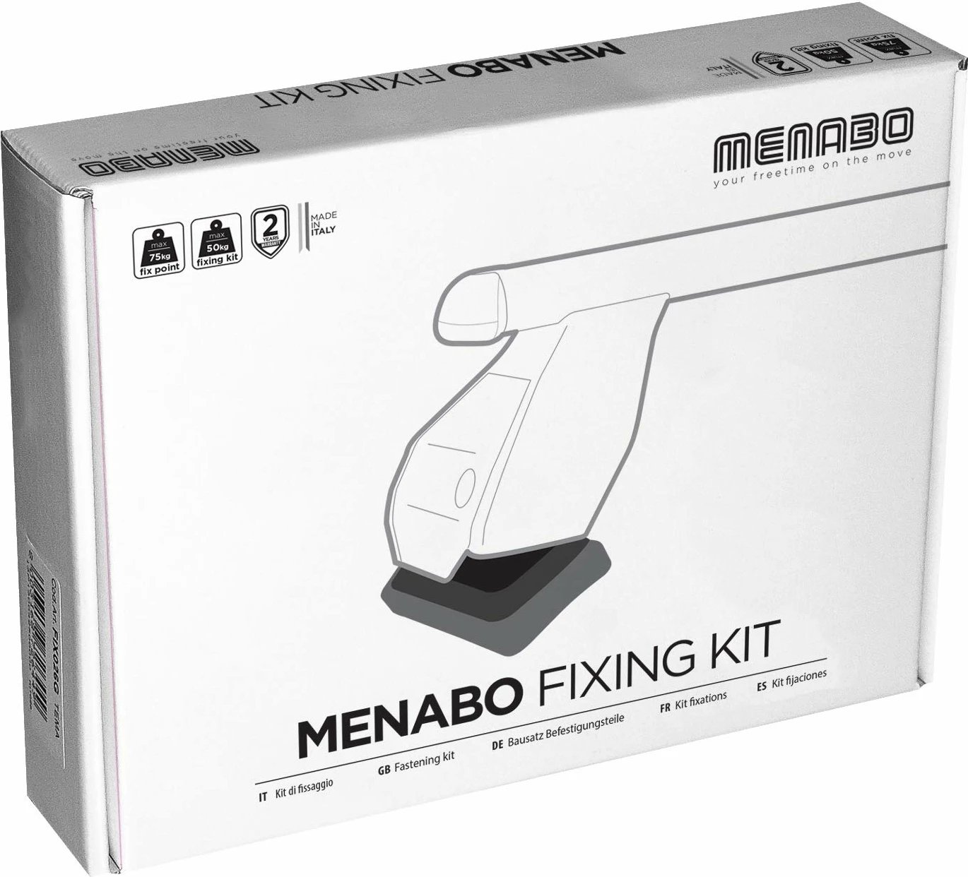 Adaptera Menabo Tema Alu 76
