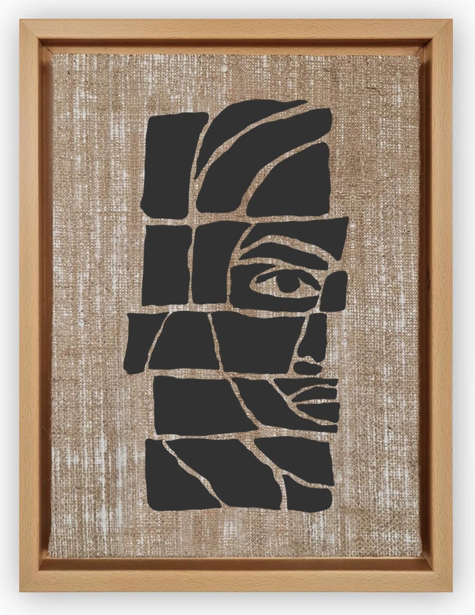 Pikturë dekorative në kanavacë, shumëngjyrëshe, Wallity LNJ81928228246 - 4666, 46x66cm