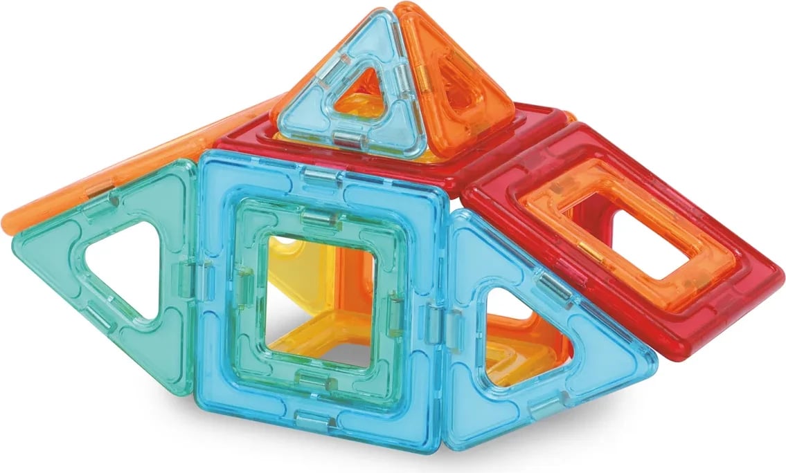Set lodër për fëmijë Magnimake Bright Starter, 18 pjesë  