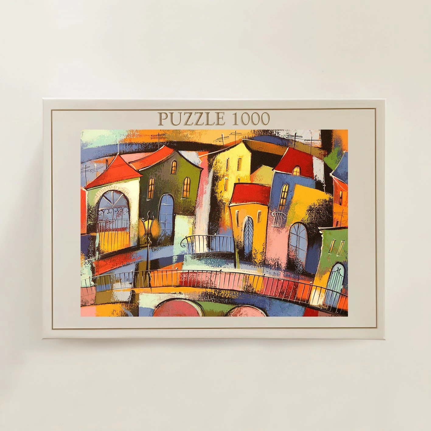 Puzzle 1000 copë, Evila Originals, shumëngjyrësh, PZL_0131_1000