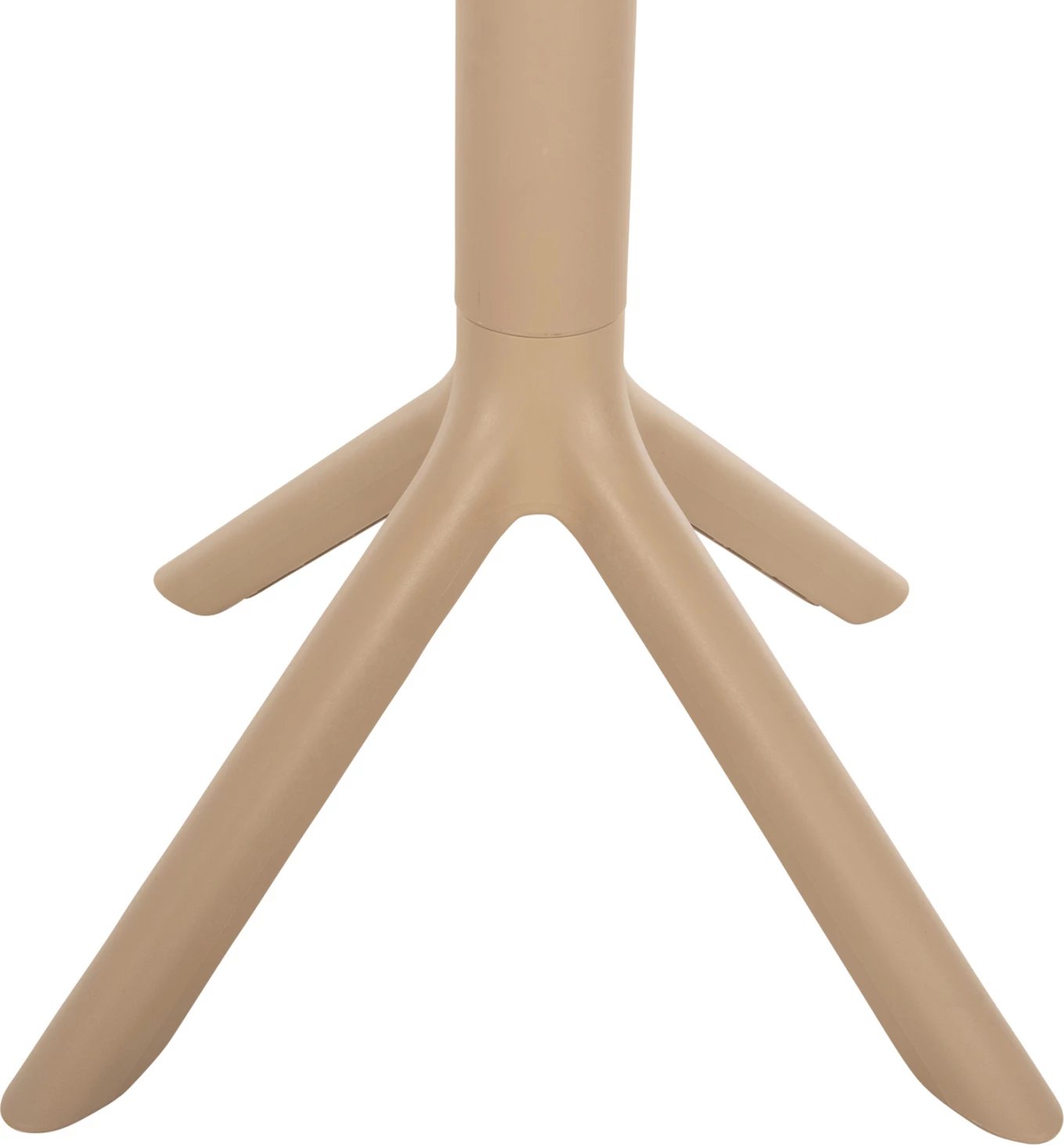 Tavolinë rrethore polipropileni TERRIN FH6124.14 kapuçino Φ61x77Hcm