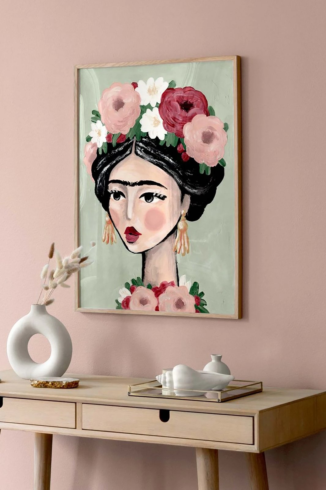 Pikturë dekorative me kornizë, Wallity, Tekhamcerceve69, shumëngjyrëshe, 33x48cm