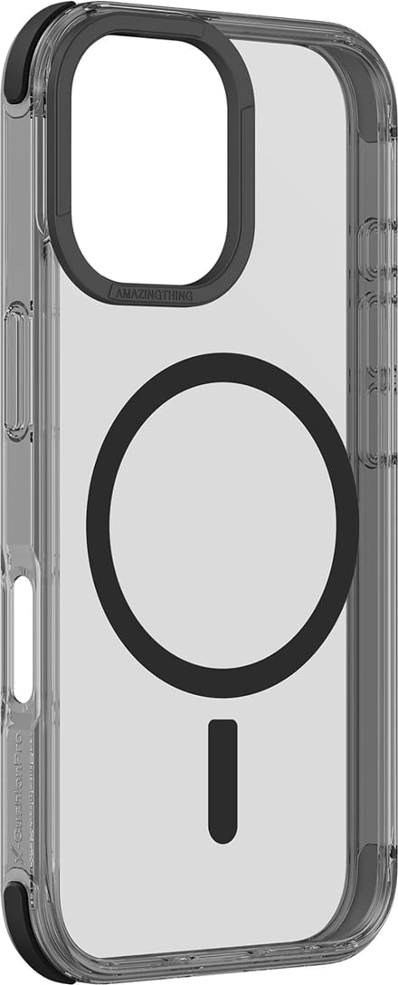 Mbështjellës AmazingThing Omni Mag Case për iPhone 16 Plus, i zi