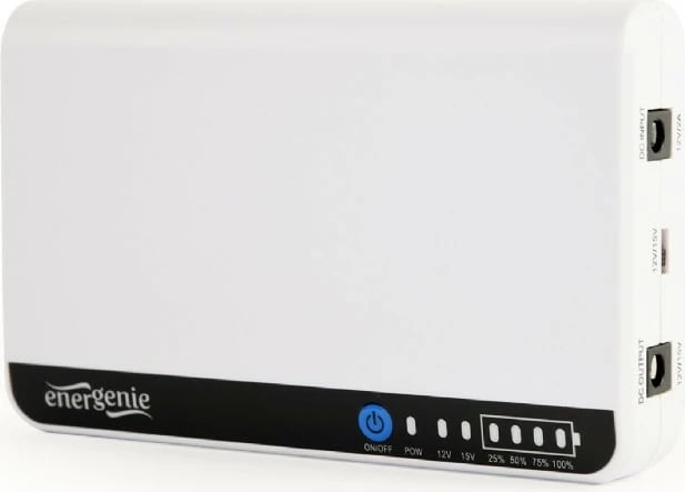 UPS DC-DC Gembird EG-UPS-DC18, 18W, 3x2200 mAh, Bardhë UPS DC-DC Gembird EG-UPS-DC18, 18W, 3x2200 mAh, Bardhë