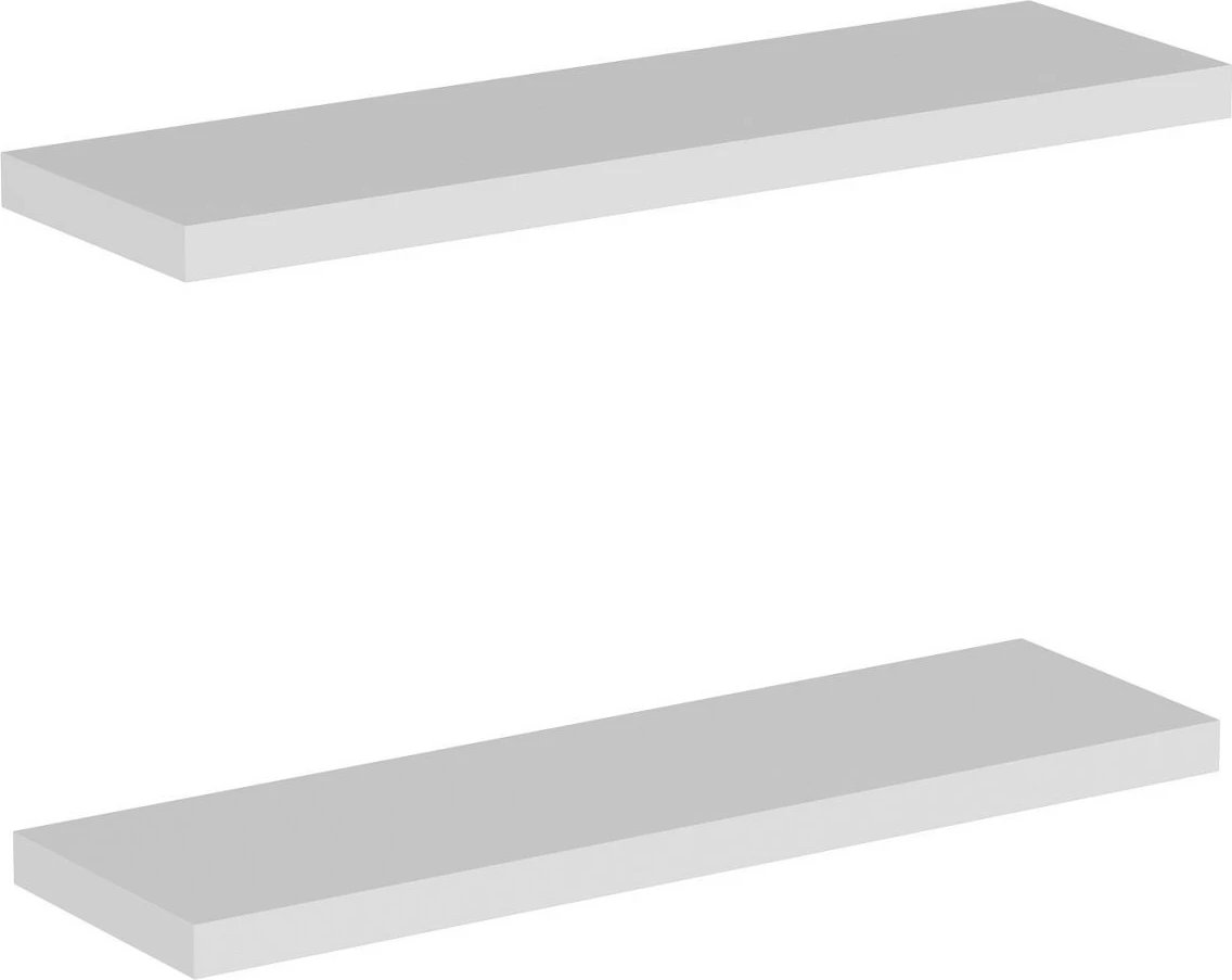 Raft muri Hanah Home, Gizli2, i bardhë, 80 cm