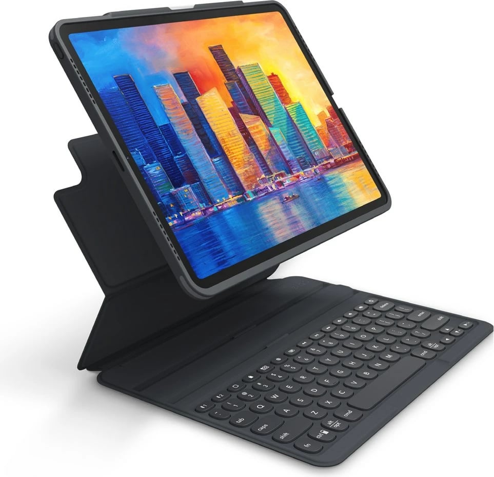 Tastierë Bluetooth ZAGG Pro Keys QWERTY UK, për Apple, e zezë