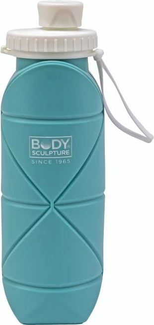 Shishe uji e palosshme Body Sculpture, kaltër