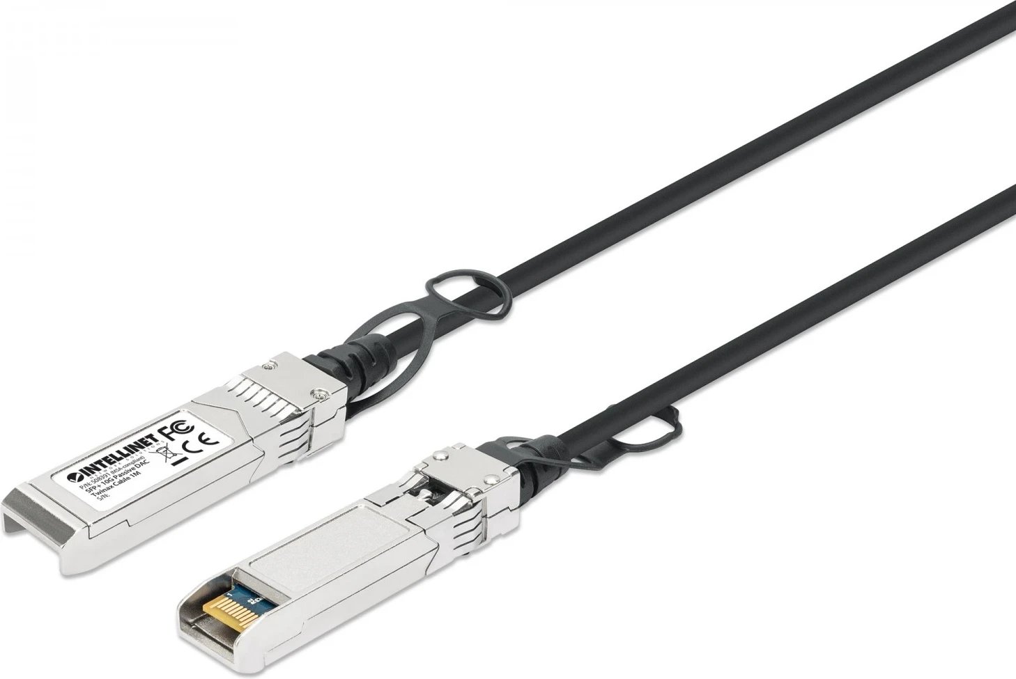 Kabllo Lidhëse Intellinet 508391 Twinax SFP+ 10G DAC, pasive, 1m, e zezë