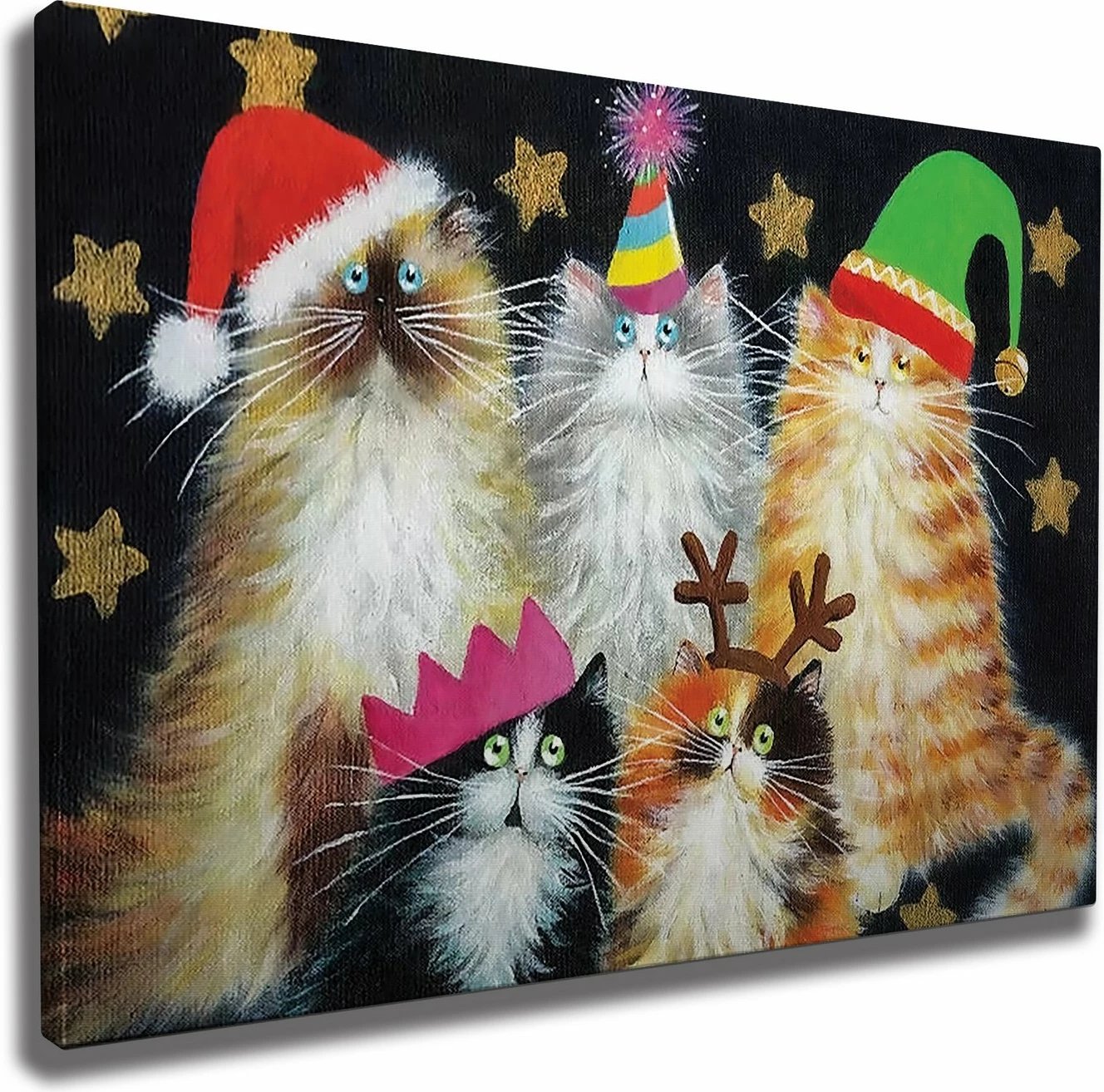 Pikturë dekorative në kanavacë, shumëngjyrëshe, Wallity WY270, 70x100cm