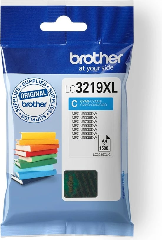 Toner Brother LC3219XLC, Cyan, 1500 faqe Toner Brother LC3219XLC, Cyan, 1500 faqe