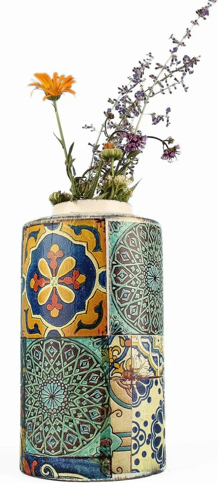 Vazo dekorative, shumëngjyrëshe, Evila Originals, YL692 Vazo dekorative, shumëngjyrëshe, Evila Originals, YL692
