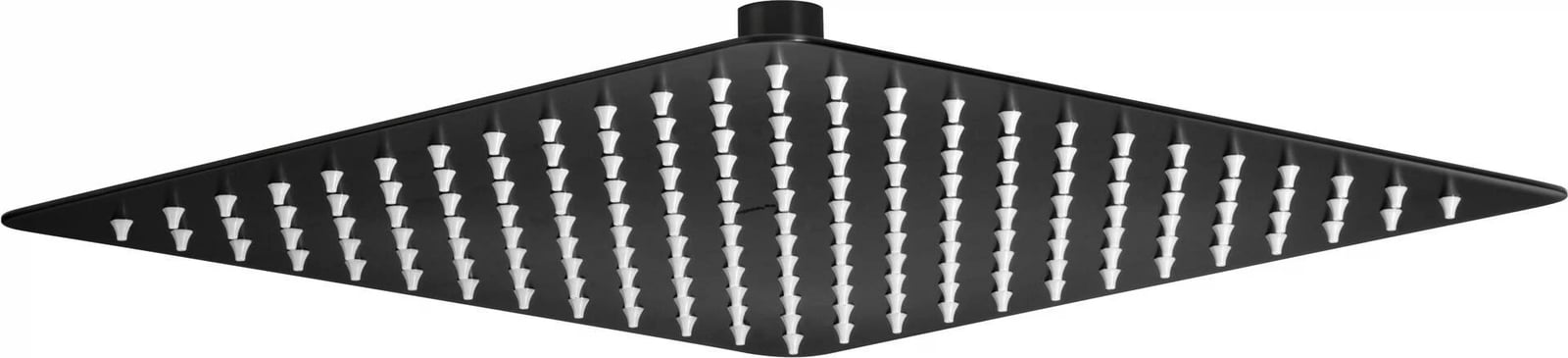 Kokë dushi çeliku deante NAC 202K, 250x250 mm, e zezë