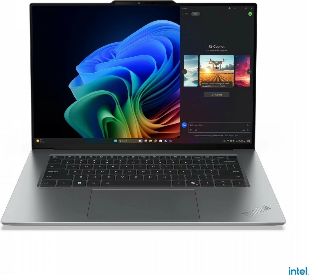 Ultrabook Lenovo ThinkPad X9-15 Gen 1, Intel Core Ultra 5 228V, 32 GB RAM, 512 GB SSD, 15.3" OLED, Gri Ultrabook Lenovo ThinkPad X9-15 Gen 1, Intel Core Ultra 5 228V, 32 GB RAM, 512 GB SSD, 15.3" OLED, Gri