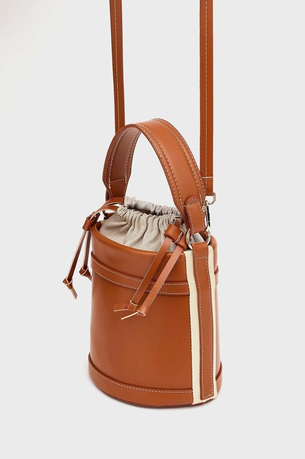 Çantë dore Zoozie Bags, ngjyrë tan, MK1020225SAG10-01