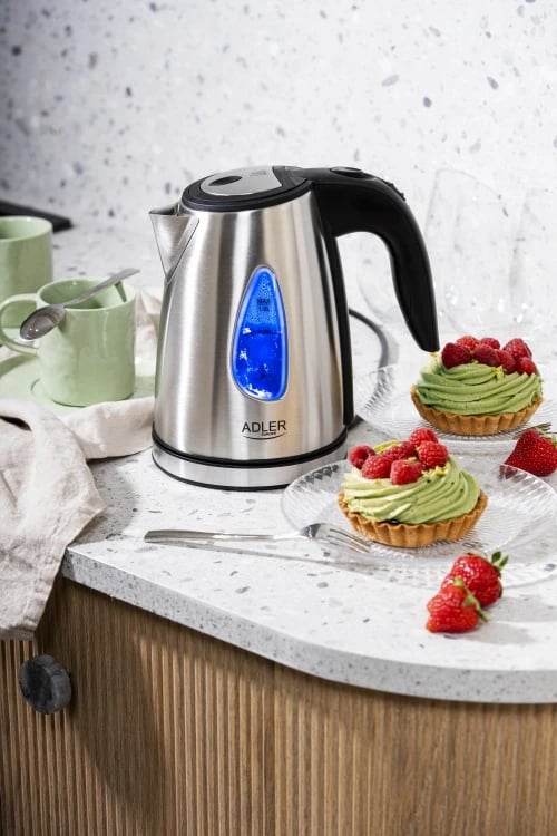 Zierës uji elektrik, Adler, AD 1203, 1.0 L, inox