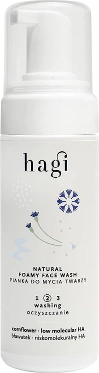 Shkumë pastruese për fytyrë Hagi Natural për femra 150ml