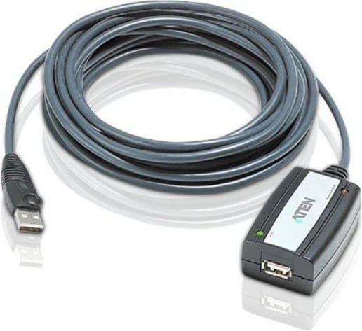 Kabllo zgjatuese USB ATEN UE250, 5m, USB 2.0, e zezë