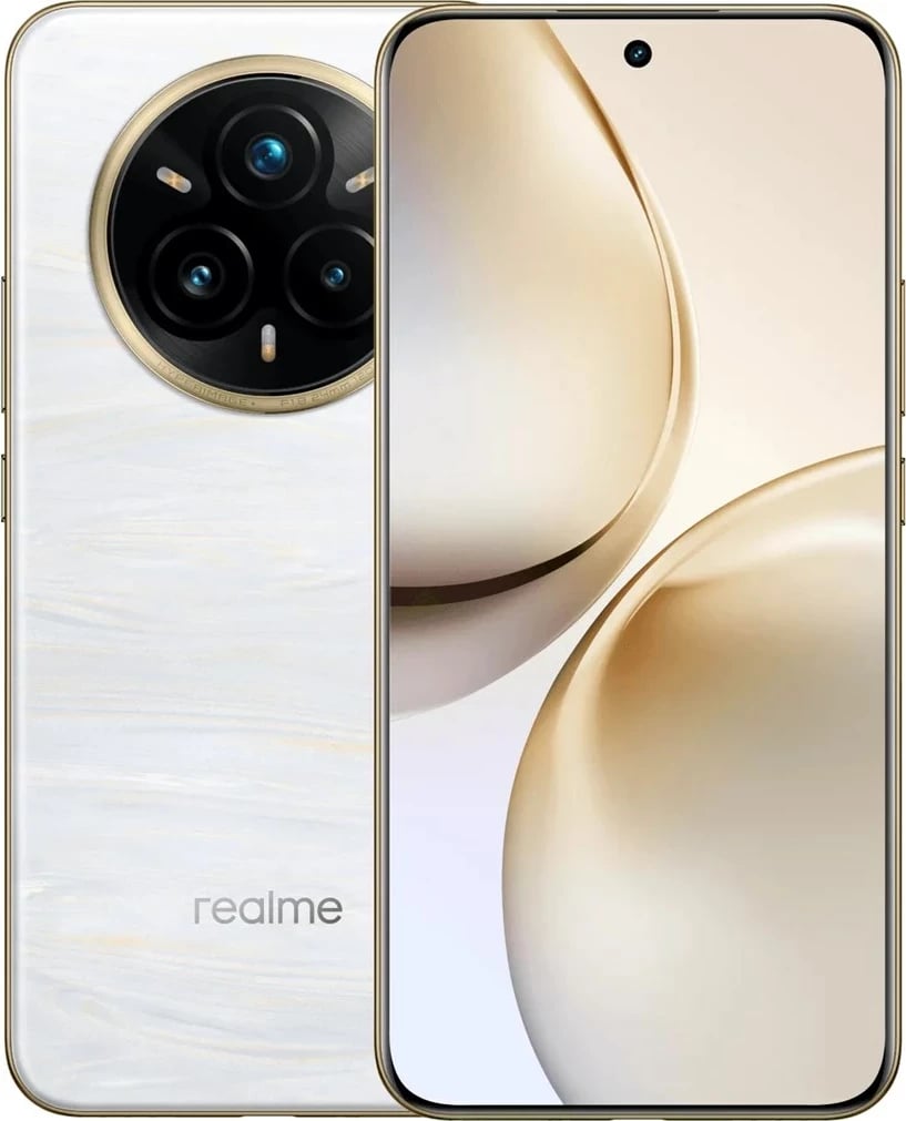 Celular realme 14 Pro+ 5G, 6.83", 8 GB RAM, 256 GB, Bardhë