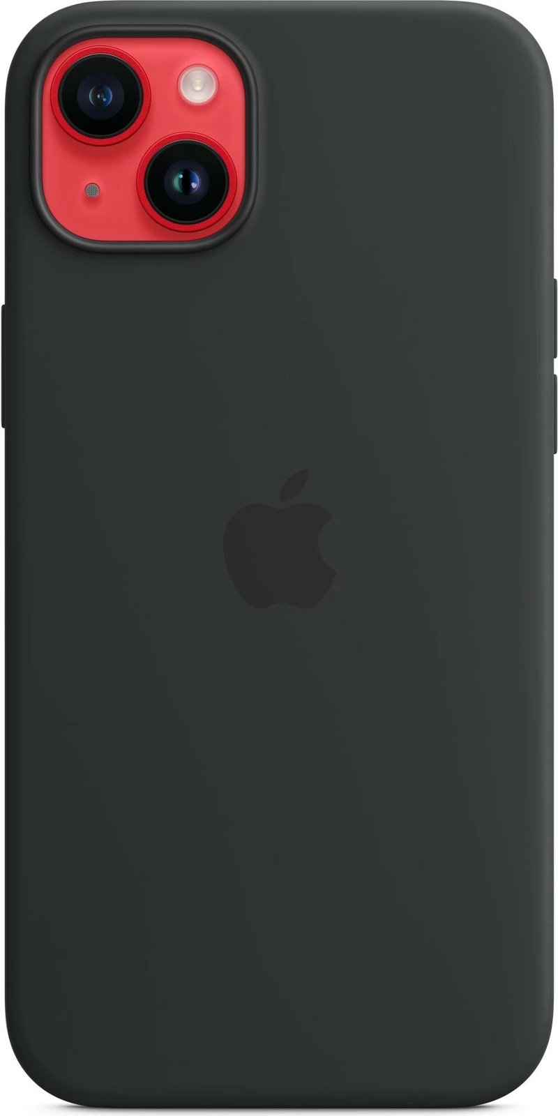 Mbështjellës Apple iPhone 14 Plus Silicone Case MagSafe, 6.7", e zezë