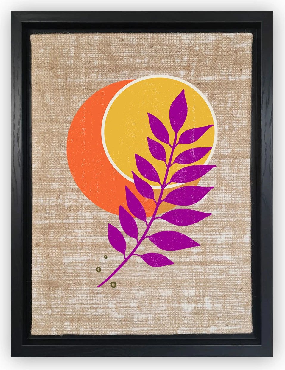 Pikturë dekorative në kanavacë, shumëngjyrëshe, Wallity, LSJ71903525099, 36x46cm