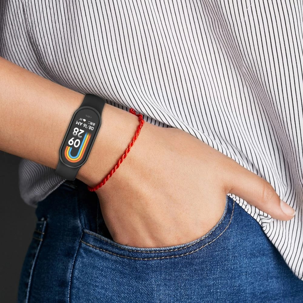 Rrip për orë të mençur Tech-Protect IconBand për Xiaomi Smart Band 8/8 NFC, i zi