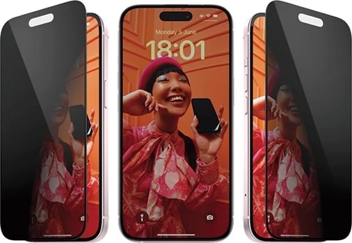Mbështjellës PanzerGlass Privacy Bundle 3in1 për iPhone 15 Plus, Transparent