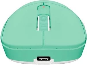 Maus wireless Fury Tanto T4, 12000 DPI, 7 butona, miętowa