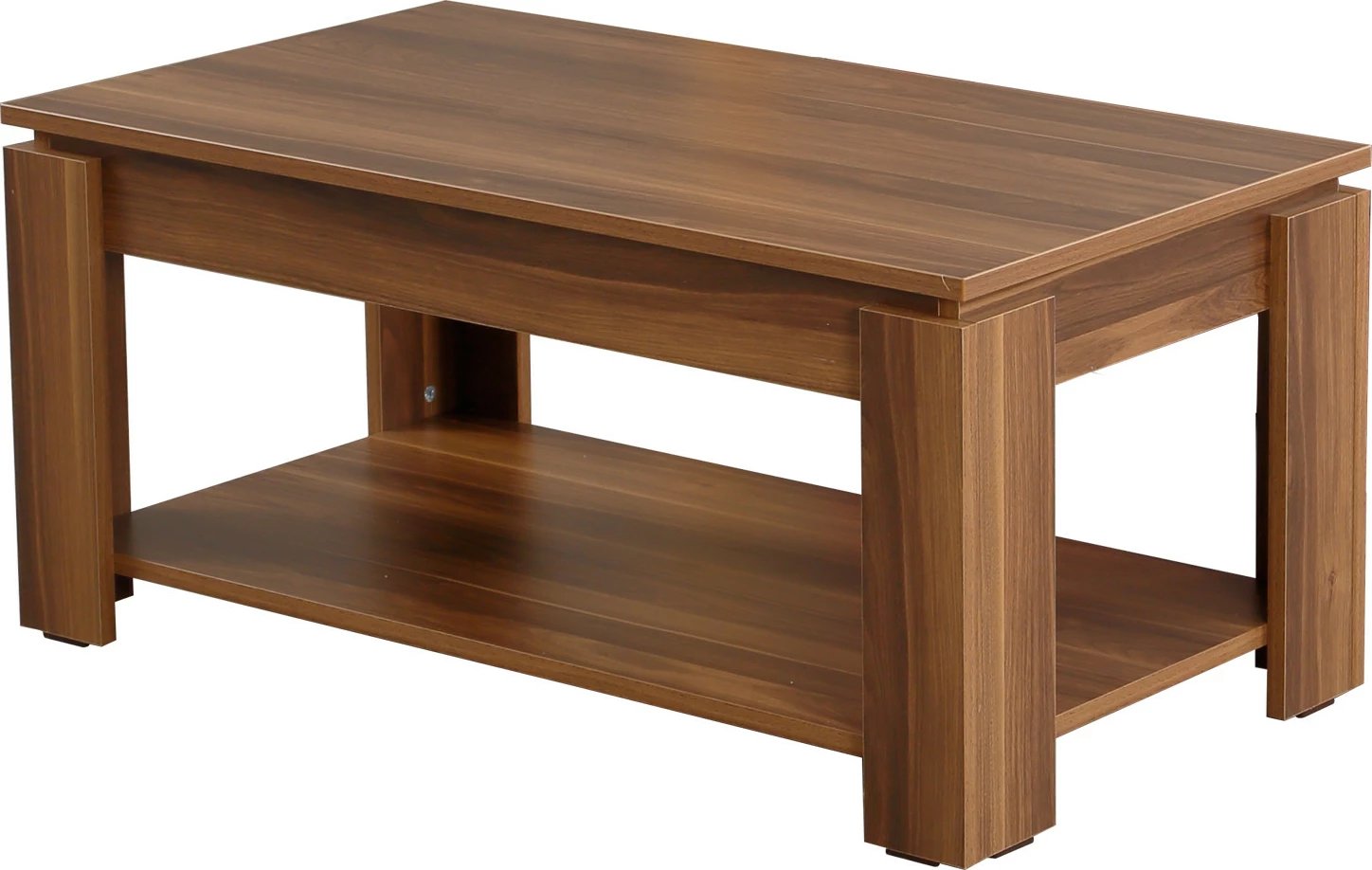 Tavolinë kafeje Hanah Home, raft, ngjyrë arre