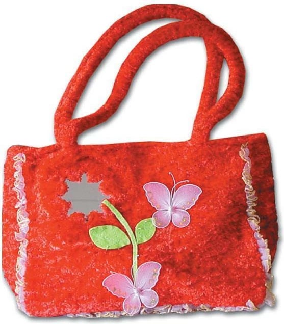 Çantë e madhe NEXT Onward "Mirror flower", e kuqe