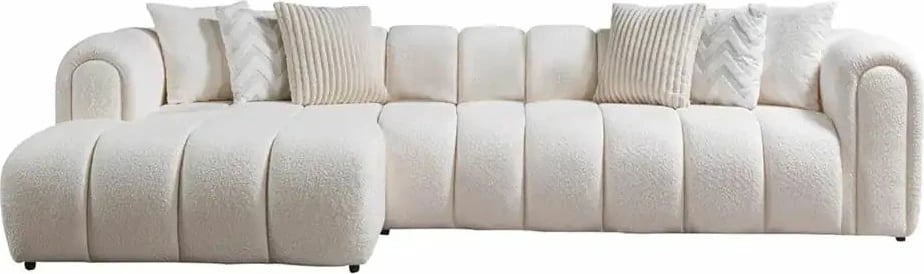 Këndore e bardhë Atelier del Sofa, N-Line, majtas