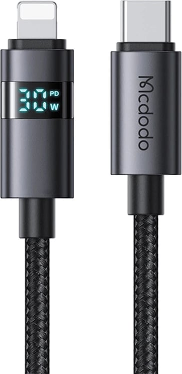 Kabllo Mcdodo CA-6570 USB-C në Lightning, 1.2m, 36W, e zezë Kabllo Mcdodo CA-6570 USB-C në Lightning, 1.2m, 36W, e zezë