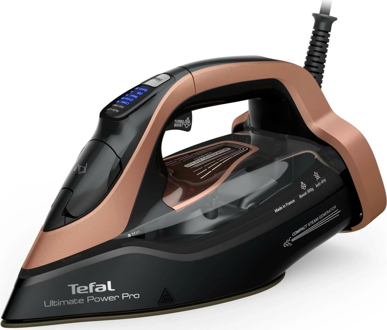 Hekur me avull Tefal Ultimate Power Pro FV9E50E0, 3200W, i zi