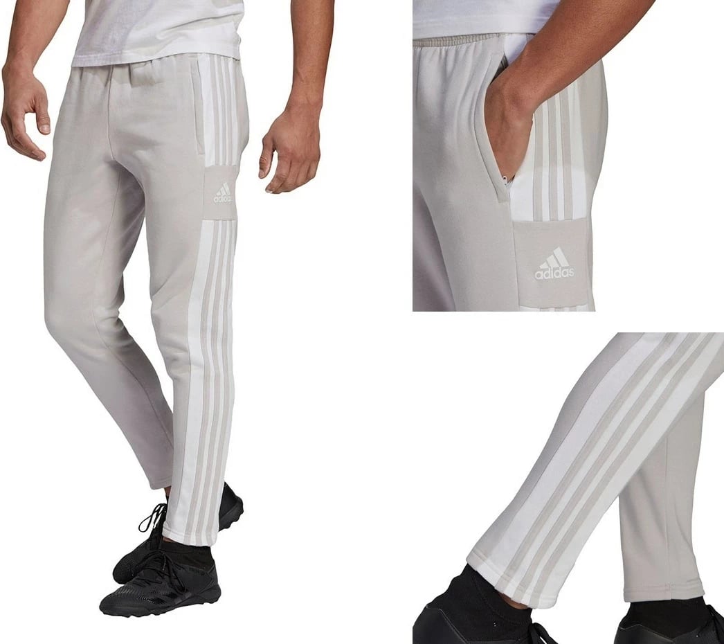 Pantallona Adidas për meshkuj, GT6644, Gri e çelët | XL