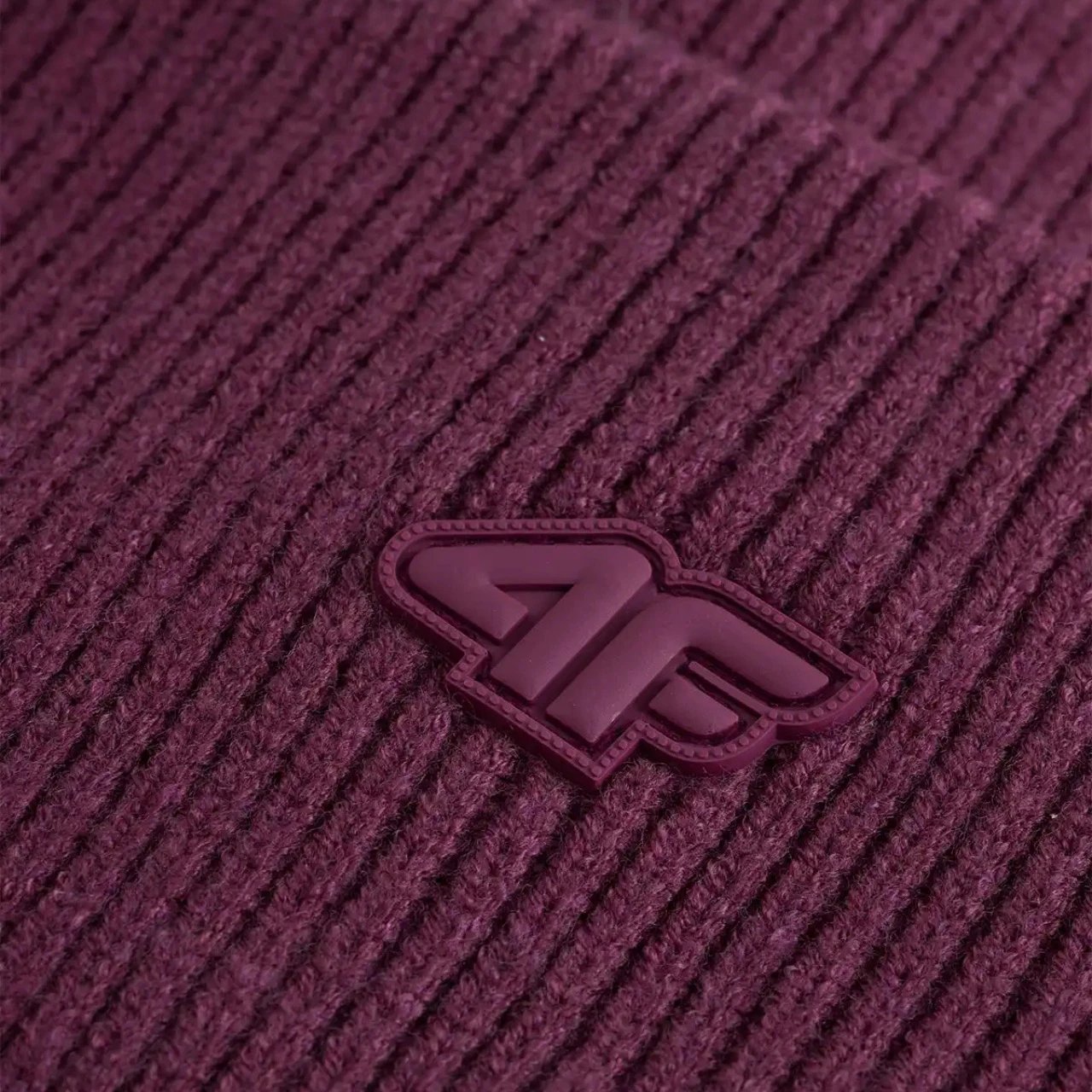 Kapelë dimri unisex 4F, burgundy