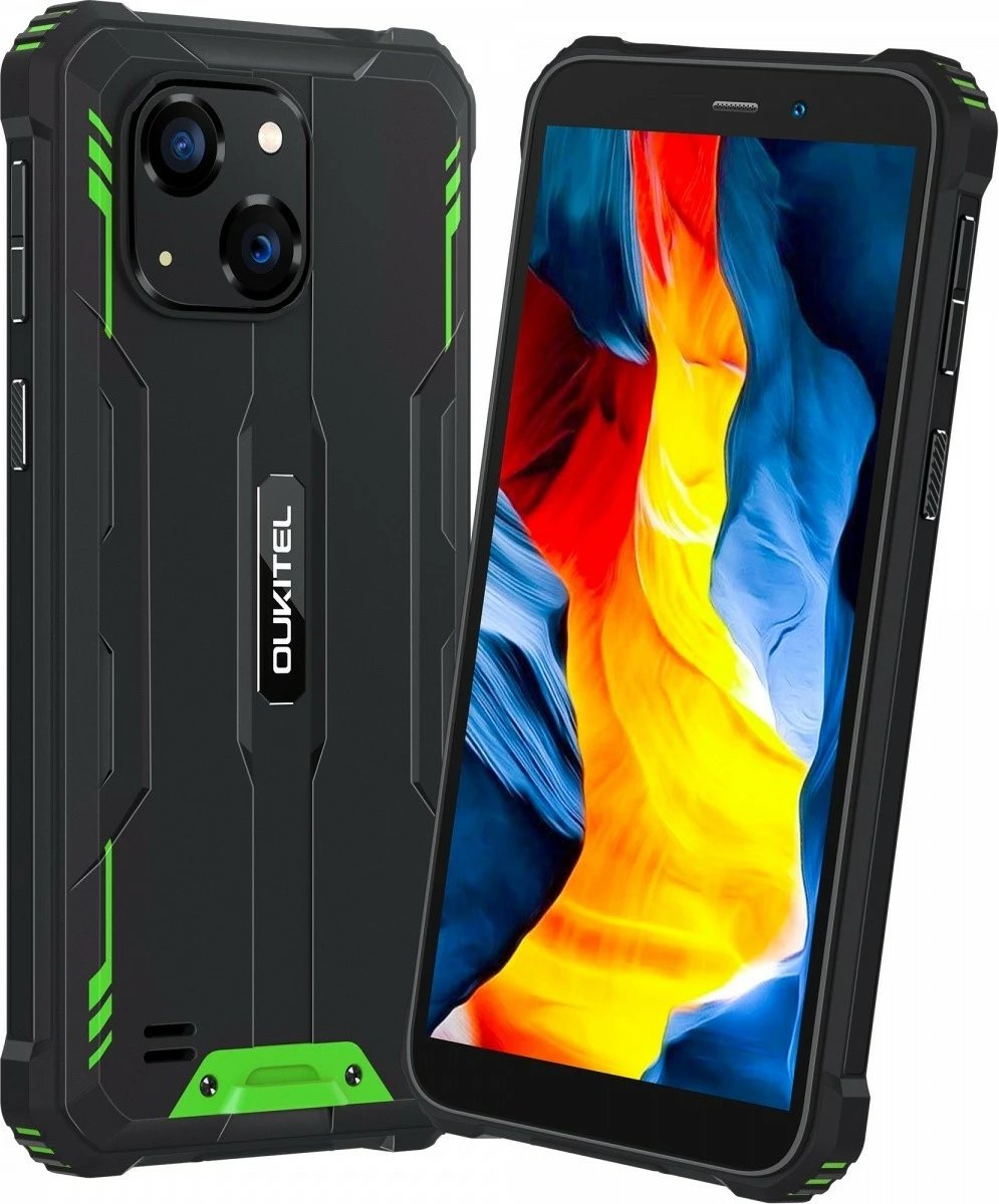 Smartphone Oukitel WP32 Pro, 6/256 GB, IP69K, Gjelbër