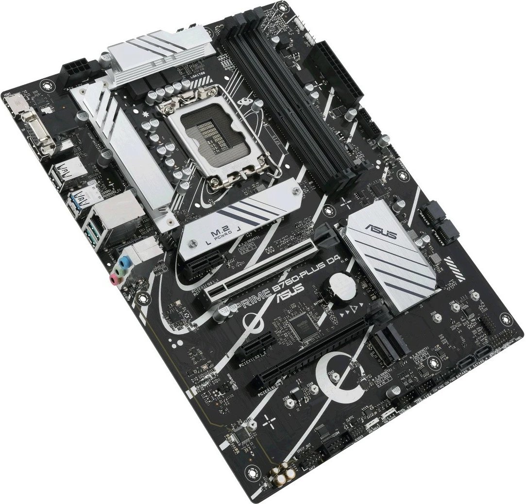 Pllakë amë Asus PRIME B760-PLUS D4, ATX, LGA1700, DDR4, e zezë